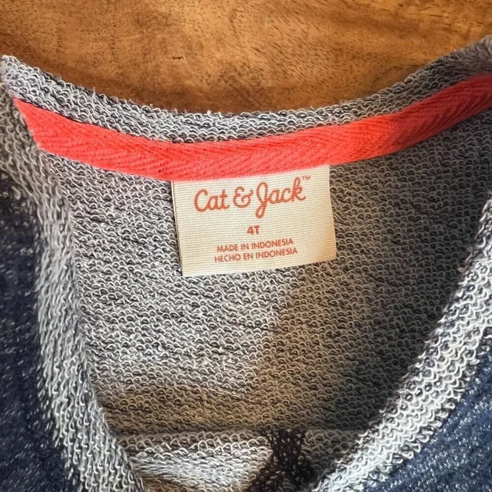 Cat & Jack Navy & Pink Dress